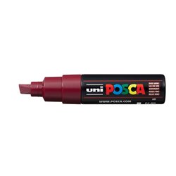 Marcador Uniball Posca PC8K 8,0mm Vinho Tinto