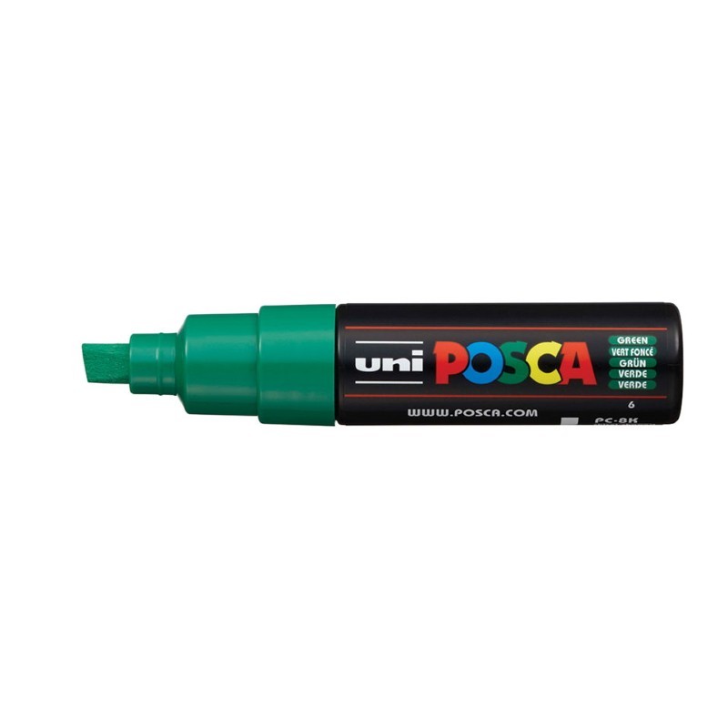Marcador Uniball Posca PC8K 8,0mm Verde