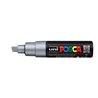 Marcador Uniball Posca PC8K 8,0mm Prata