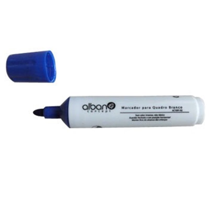 Marcador Quadro Branco Alban AC1091-02 Azul