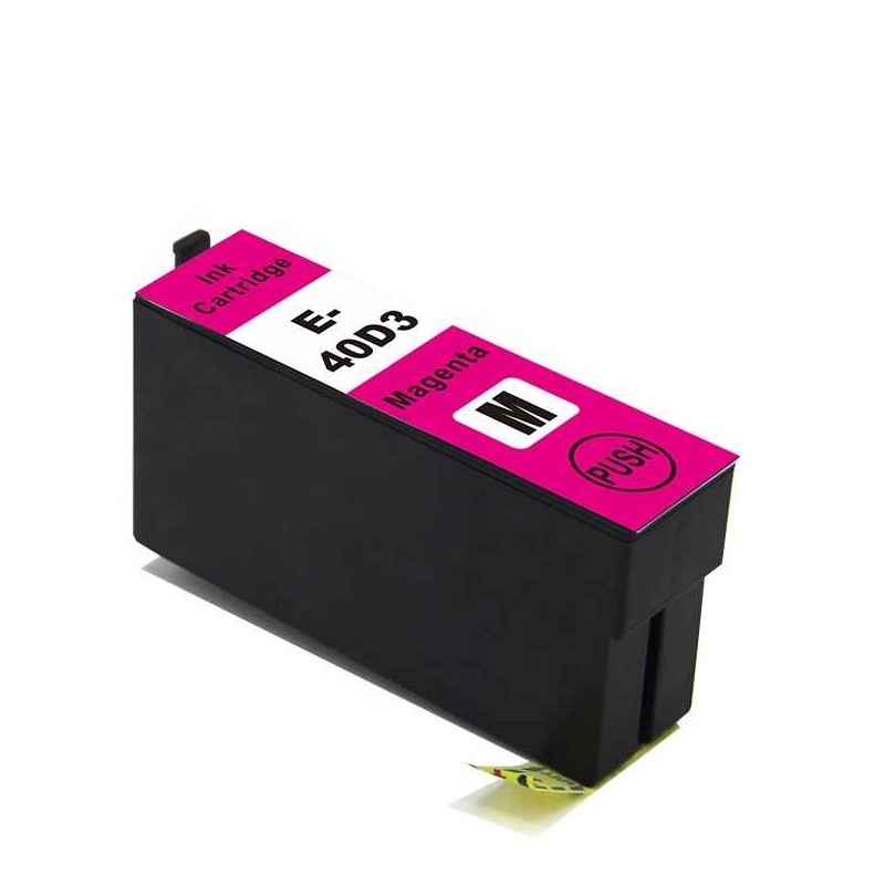 Tinteiro Compatível Epson T40D3 Magenta