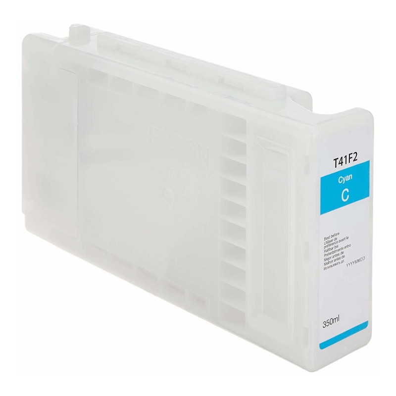 Tinteiro Compatível Epson T41F2 Ciano