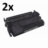 Pack Duplo Toner Compatível HP N89A