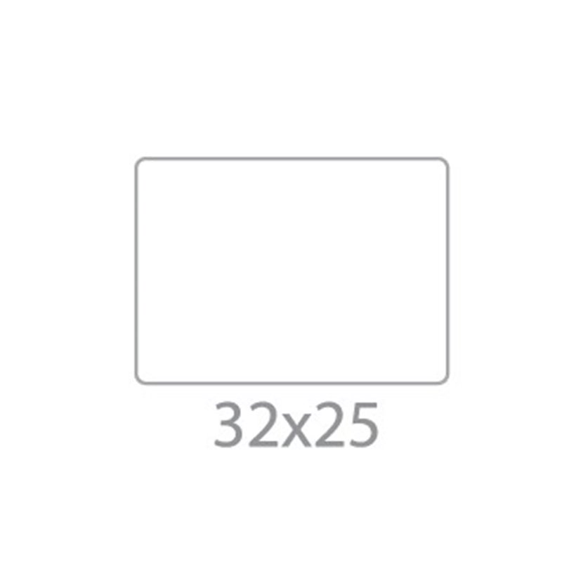 Rolo Etiquetas 32mm x 25mm ZEBRA Papel MatePremium 2000T