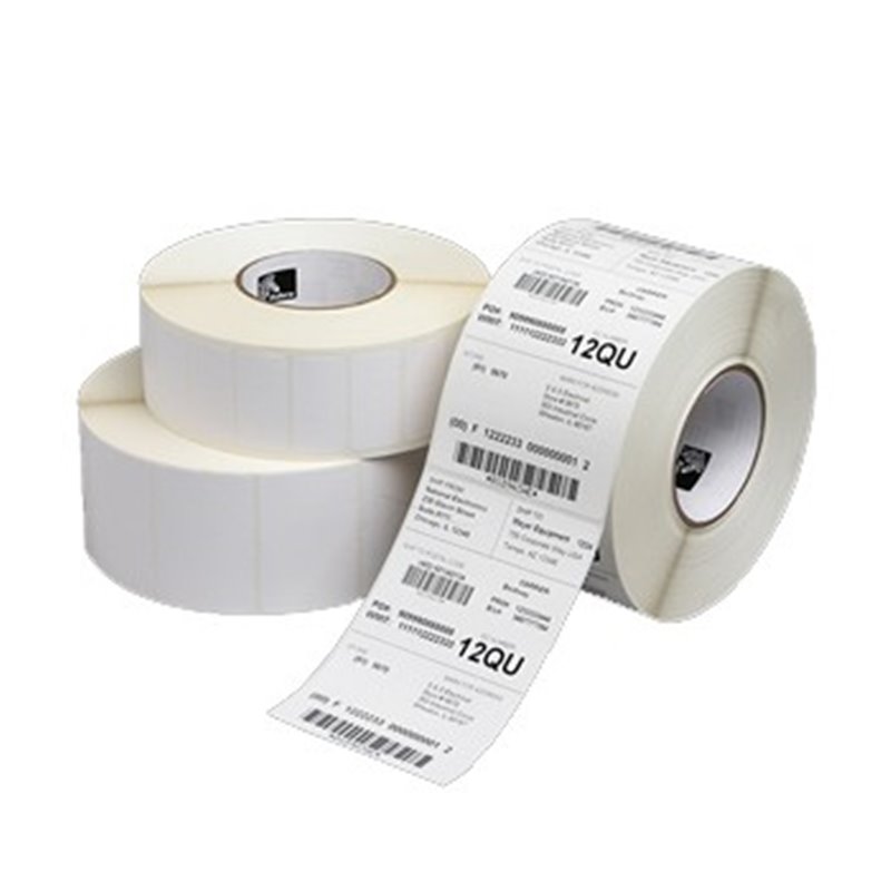 Rolo Etiquetas 102mm x 25mm ZEBRA Papel MatePremium 2000T