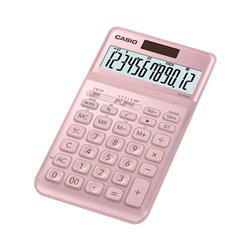 Calculadora de Secretária Casio JW200SCPKS Rosa Claro 12 Dígitos