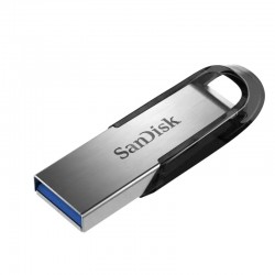 Sandisk Ultra Flair Memória USB 3.0 256GB Metálico Aço/Preto