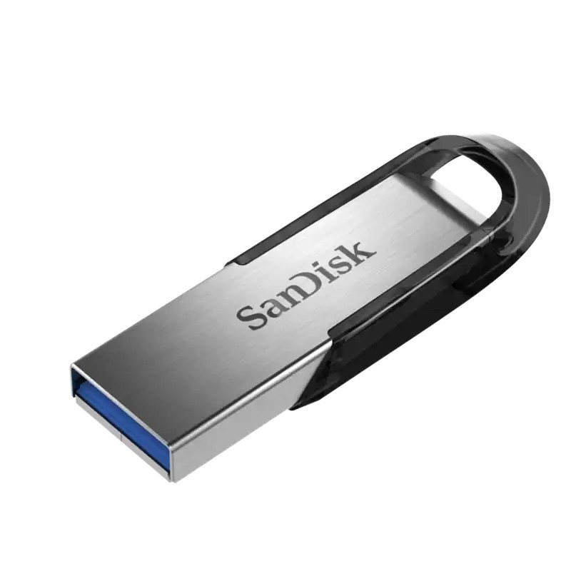 Sandisk Ultra Flair Memória USB 3.0 256GB Metálico Aço/Preto