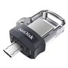 Sandisk Ultra Dual Drive m3.0 Memória USB 3.0 e Micro USB 32GB Transparente/Preto