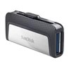 Sandisk Ultra Dual Memória USB-C e USB-A 32GB Metálico Aço/Preto