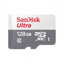 Sandisk Ultra Cartão Micro SDXC 128GB UHS-I U1 Class10 + Adaptador SD