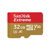 Sandisk Extreme Cartão Micro SDHC 32GB UHS-I U3 A1 Class10 + Adaptador SD