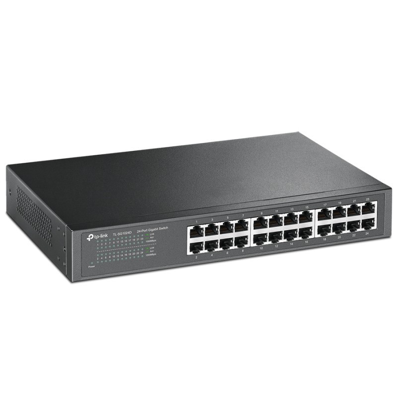 Switch Gigabit TP-Link TL-SG1024D 24 portas 19''