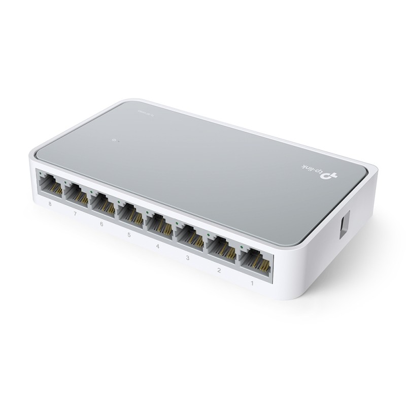 Switch de Mesa TP-Link 8 Portas 10/100Mbps