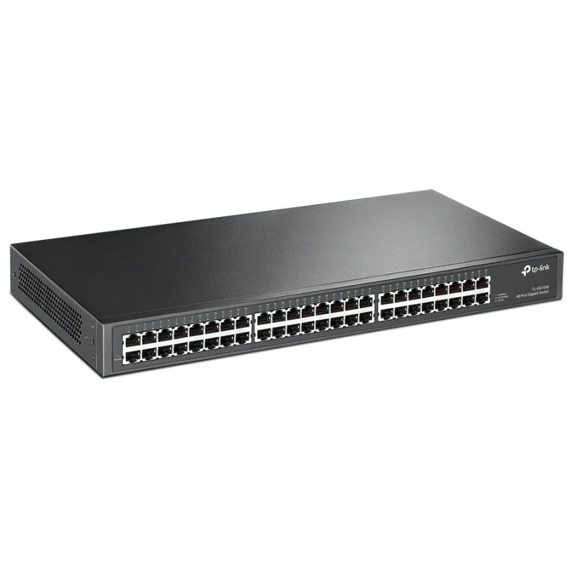 Switch de Rack TP-Link 48 Portas Gigabit 10/100/1000Mbps