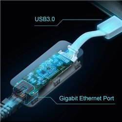 TP-Link Adaptador de Rede USB 3.0 para Gigabit Ethernet