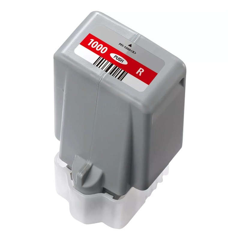 Tinteiro Compatível Canon PFI1000 Vermelho