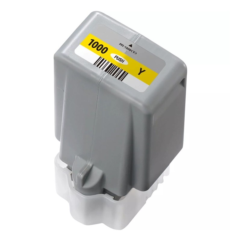 Tinteiro Compatível Canon PFI1000 Amarelo