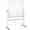 Quadro Branco  90x120cm Dupla Face Giratório Lacado Magnético