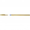 Esferográfica Ball Point BIC Medium Dourada Azul 20un