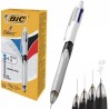 Esferográfica Ball Point BIC 1,0mm (Retráctil) 4 cores 3+1HB