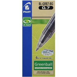 Esferográfica Pilot GreenBal BL-GRB7-BG 0,7mm Preto