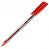 Esferográfica Staedtler Ball 432M 0,45mm Cristal Vermelha