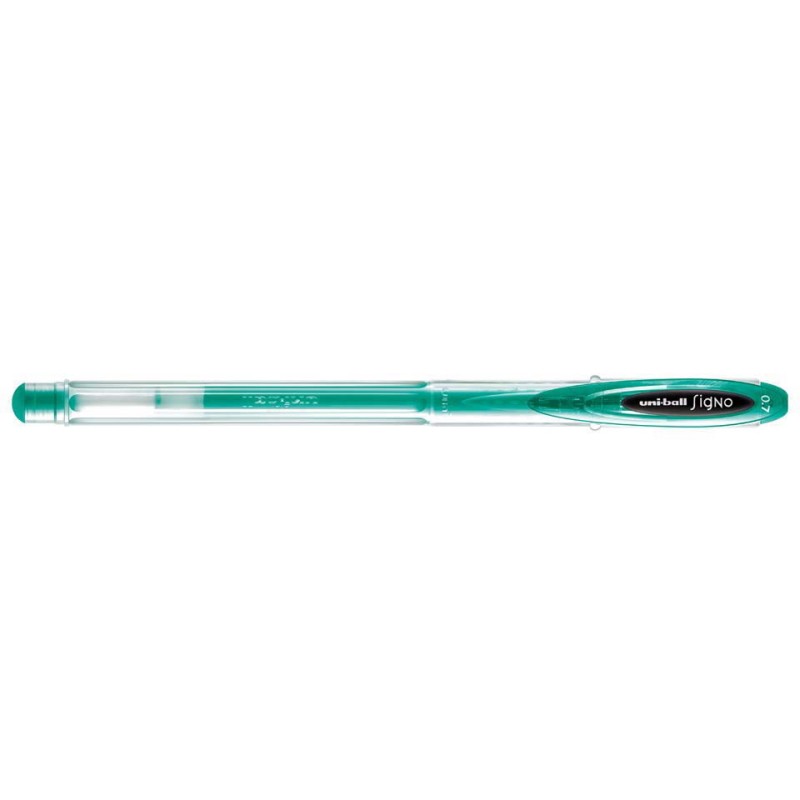 Esferográfica UNI UM120 SIGNO 0,7mm Verde
