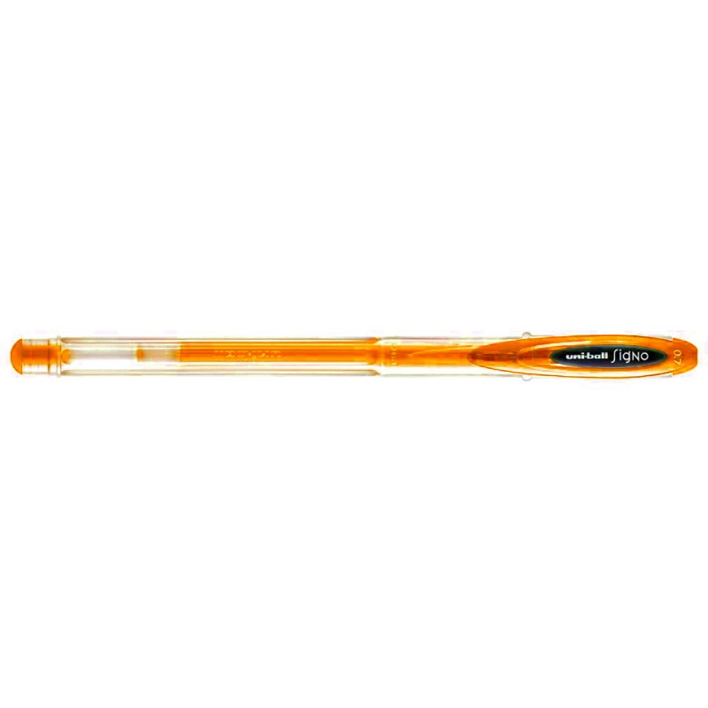 Esferográfica UNI UM120 SIGNO 0,7mm Laranja