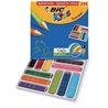 Lápis Cor 18cm Bic Kids Tropicolors 2 Cx Escolar 216un