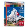 Lápis Cor Caran D'Ache Prismalo Cx Metal 18 Cores