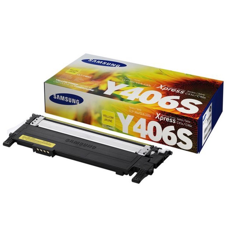 Toner Original HP CLP360 Amarelo Toner Original HP CLP360 Amarelo