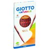 Lápis Cor 18cm Giotto Natural 12un