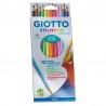 Lápis Cor 18cm Giotto Stilnovo Aguarela 12un
