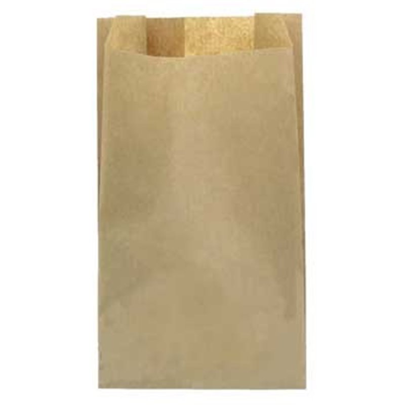 Saco Papel Pão 30x8x42cm Castanho 1000un