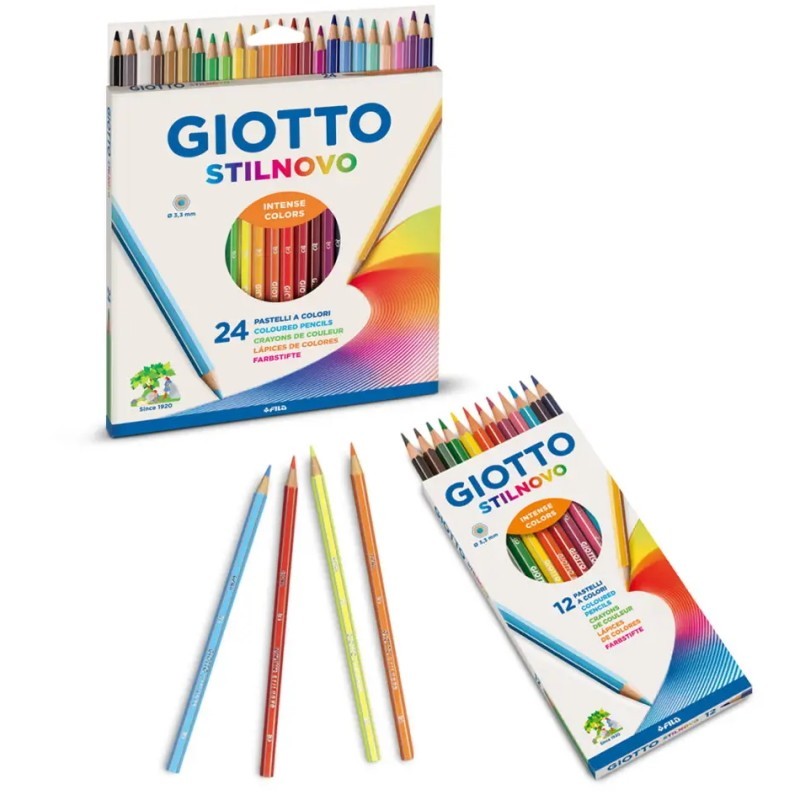 Lápis Cor 18cm Giotto Stilnovo 36un