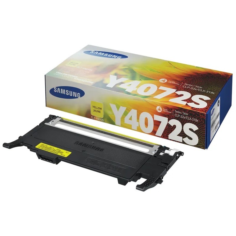 Toner Original HP CLP320 Amarelo Toner Original HP CLP320 Amarelo
