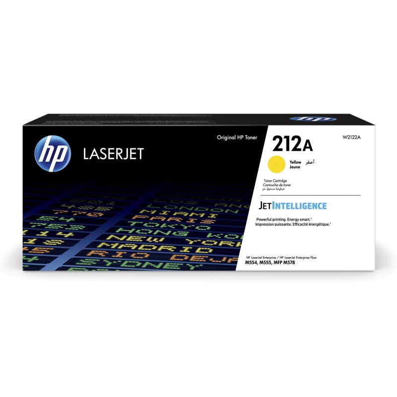 Toner Original HP212A Amarelo