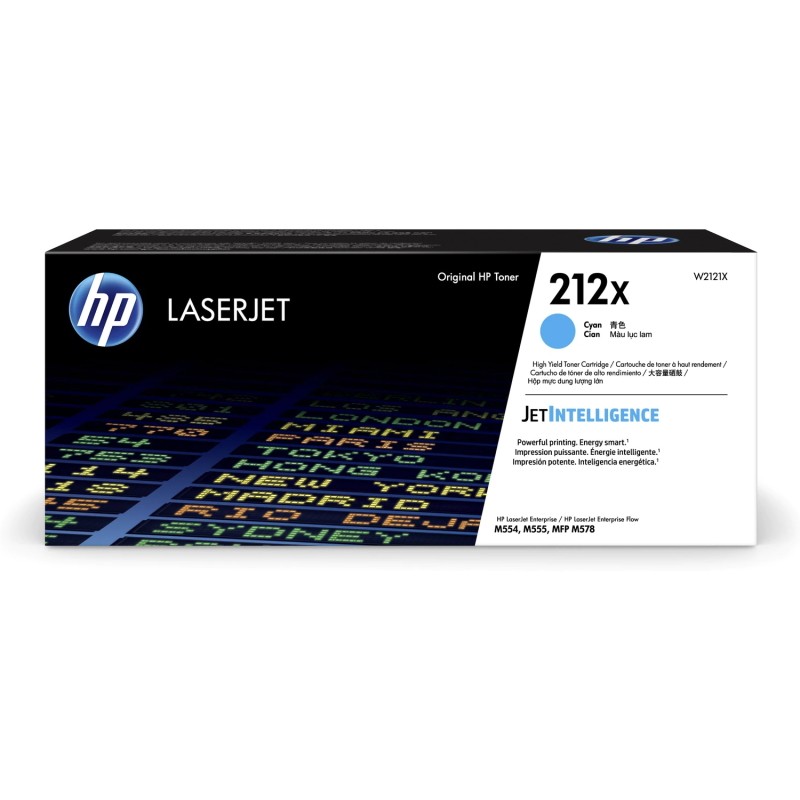 Toner Original HP212X Ciano