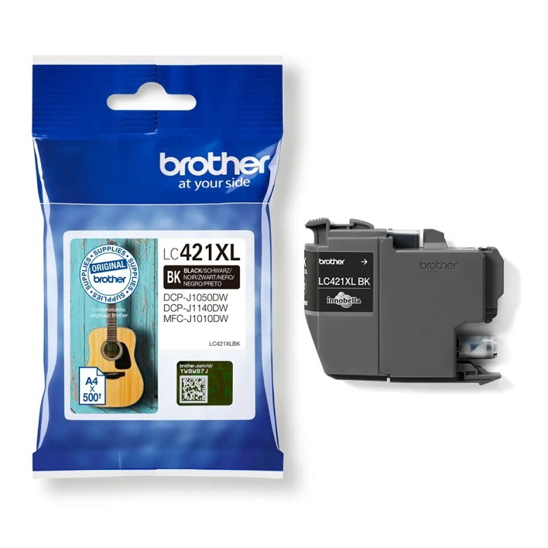 Tinteiro Original Brother LC421XL Preto