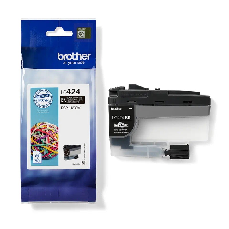 Tinteiro Original Brother LC424 Preto