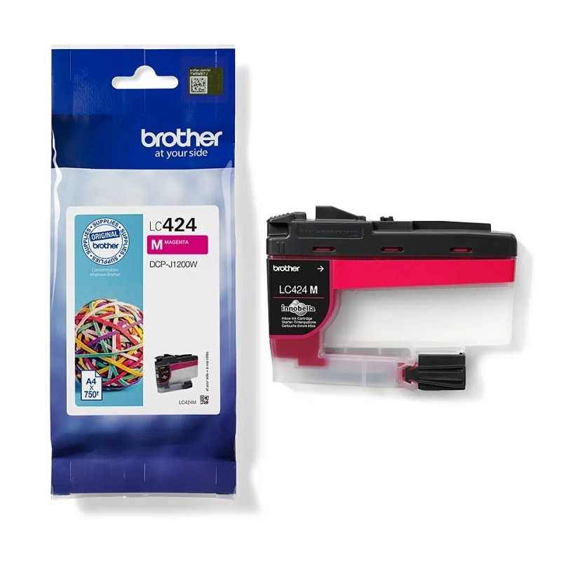 Tinteiro Original Brother LC424 Magenta
