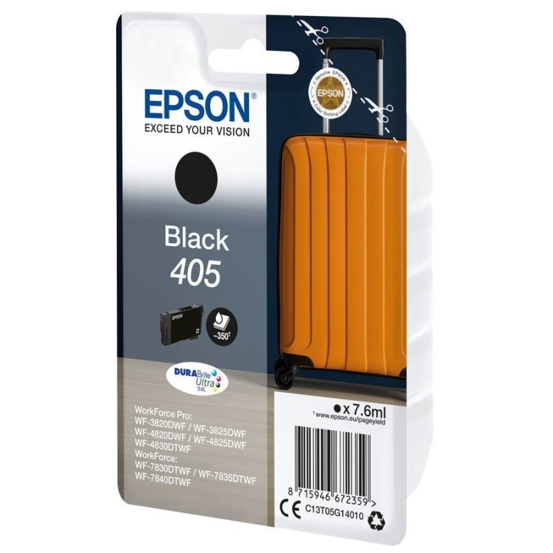 Tinteiro Original Epson 405 Preto