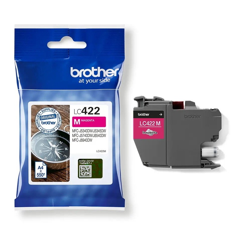 Tinteiro Original Brother LC422 Magenta