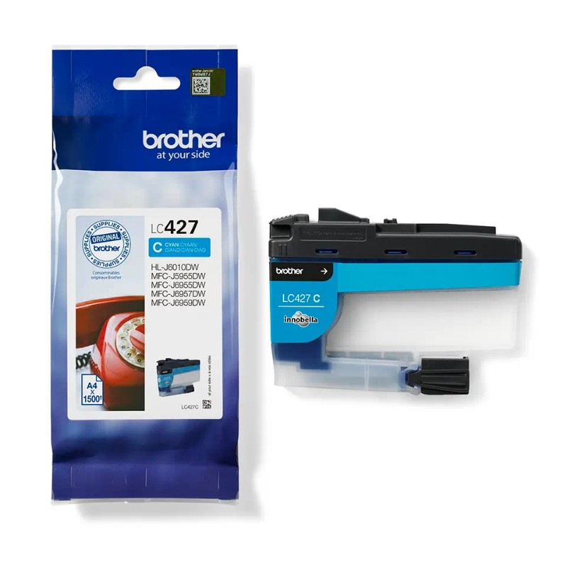 Tinteiro Original Brother LC427 Ciano
