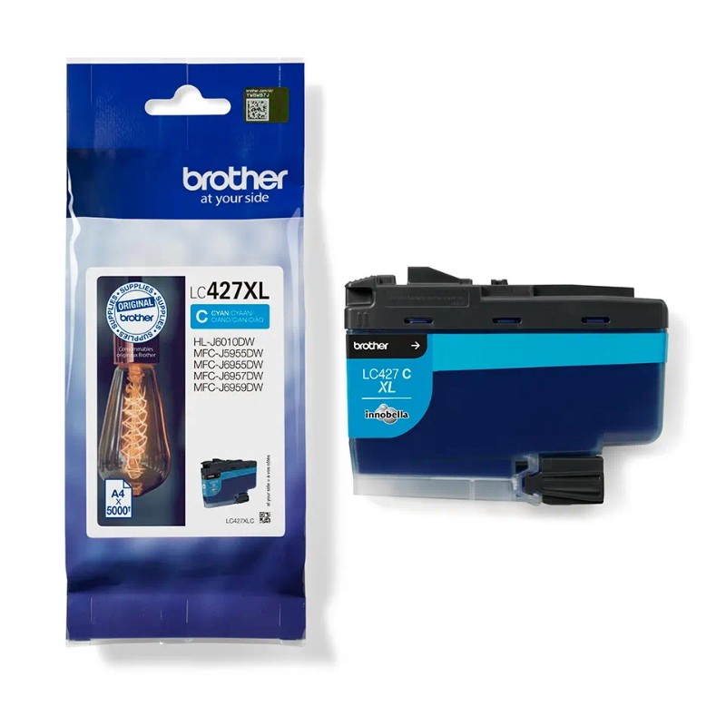 Tinteiro Original Brother LC427XL Ciano