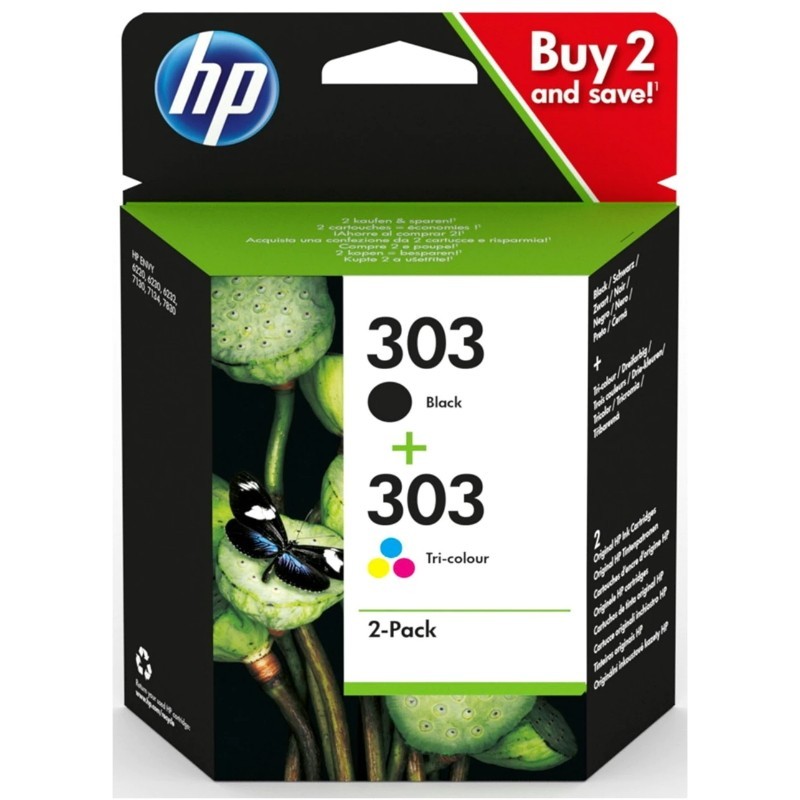 Pack Tinteiros Original HP N303