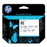 Cabeça Impressão Original HP N91 Preto Photo/Cinza Claro
