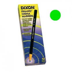 Lápis Dermatográfico Dixon Marker Verde 12un