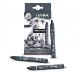 Crayons de Grafite Não Aguareláveis 9B Lyra